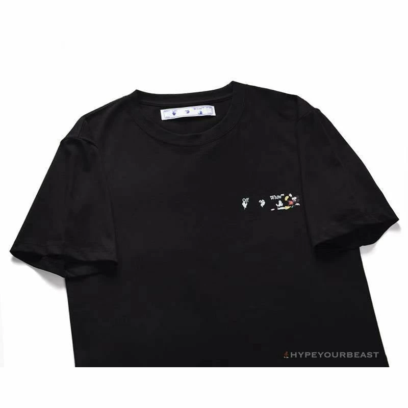 OFF-WHITE Mickey Limited Arrow Tee Shirt ‘BLACK’ T-Shirts