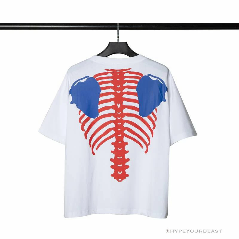 OFF-WHITE Loose X Oversized Chest Tee Shirt ‘WHITE’