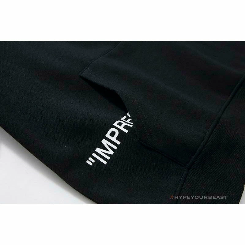 OFF-WHITE CO VIRGIL ABLOH 1863 Monet Hoodie ‘BLACK’ Hoodies & Jackets