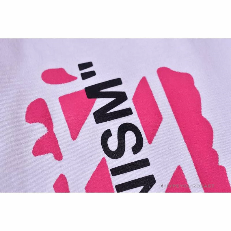 OFF-WHITE 99 X Pink Arrow Shorts ‘WHITE’ Pants