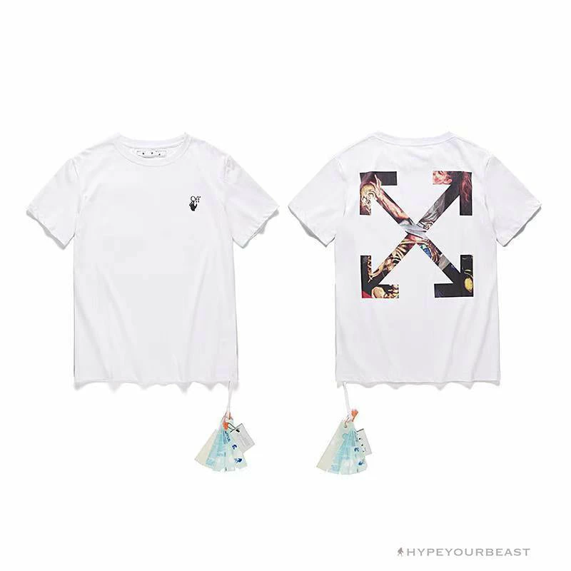 OFF-WHITE Skull Tee Shirt ‘WHITE’