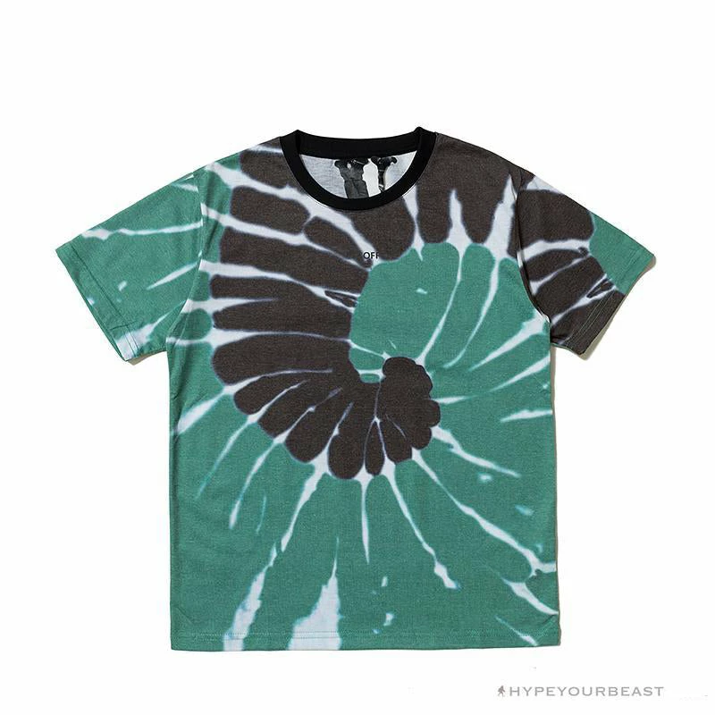 T-Shirts OFF-WHITE VLone O Version ‘GREEN’ Tee Shirt
