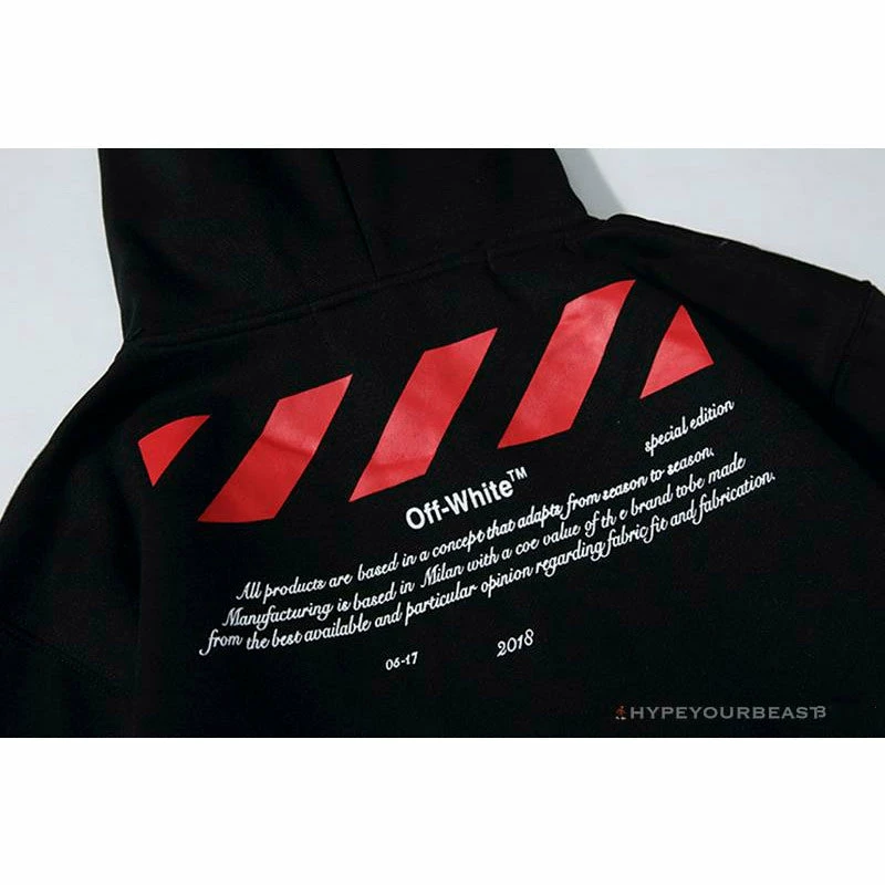 Hoodies & Jackets OFF-WHITE CO VIRGIL ABLO Netherlands Museum Hoodie ‘BLACK’