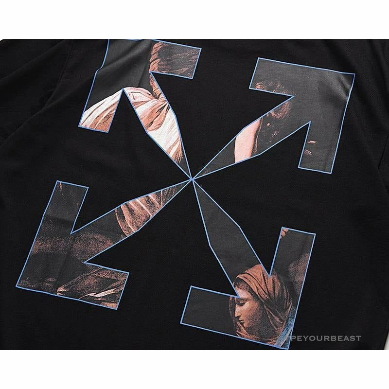 OFF-WHITE New Limited Religious Tee Shirt ‘BLACK’