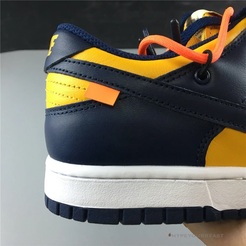 Nike Off-White X Dunk Low ‘University Gold’