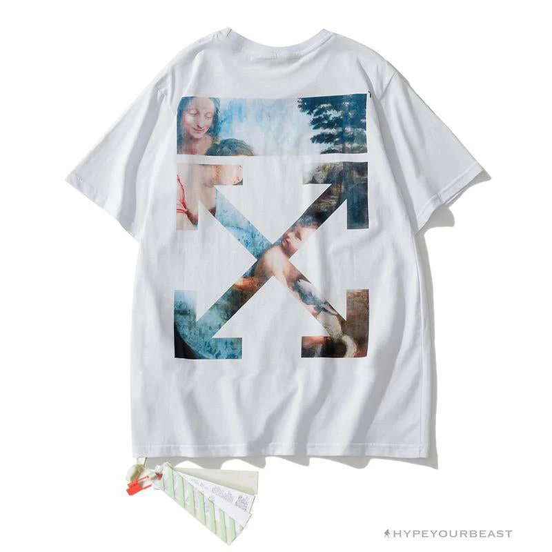 OFF-WHITE The Virgin And Child With Saint Anne Tee Shirt ‘WHITE’ T-Shirts