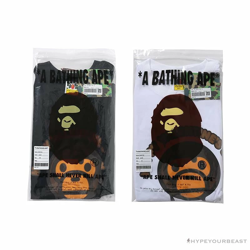 BAPE Baby Milo Valentine’s Day Chocolate Tee Shirt ‘BLACK’