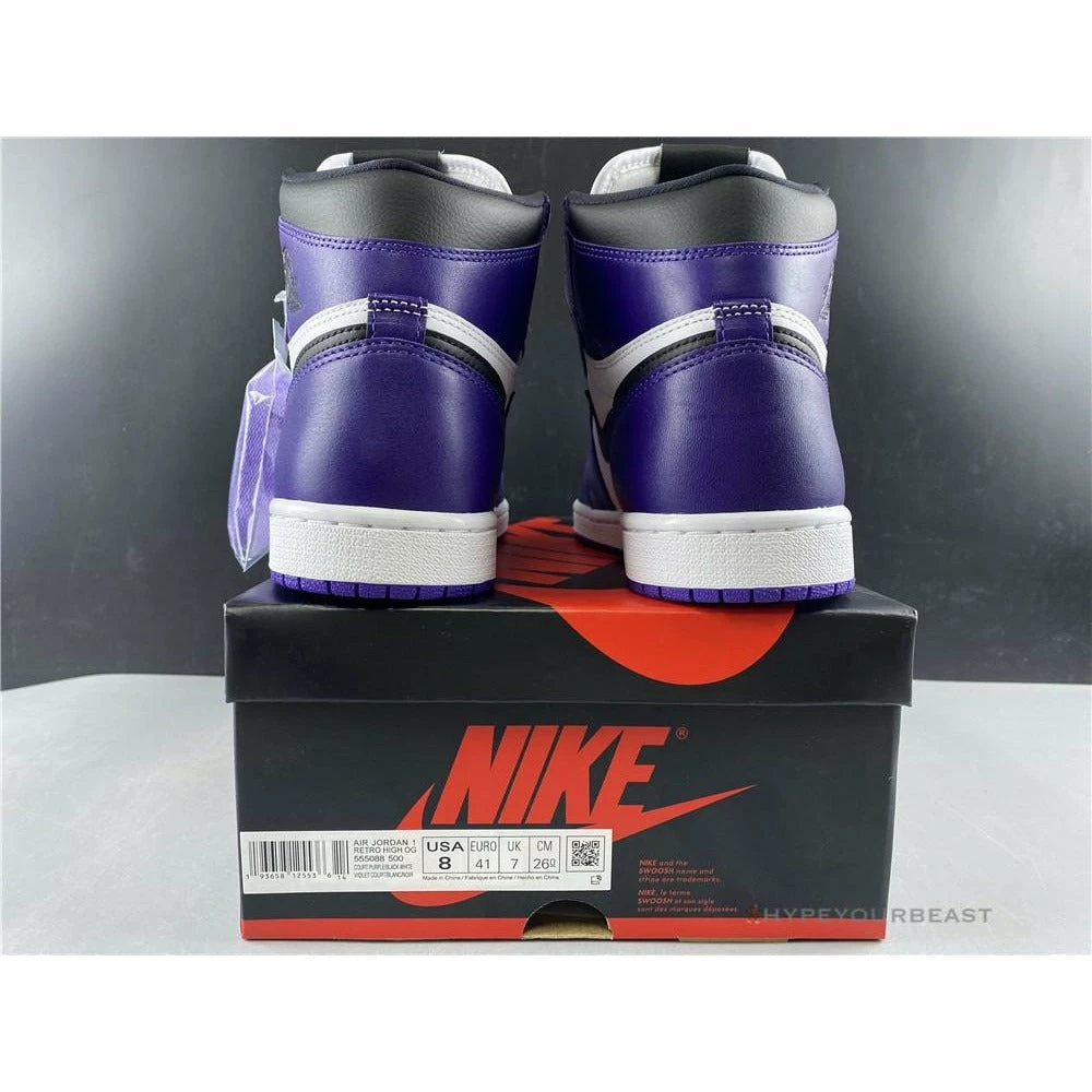Air Jordan 1 Retro High OG ‘Court Purple’