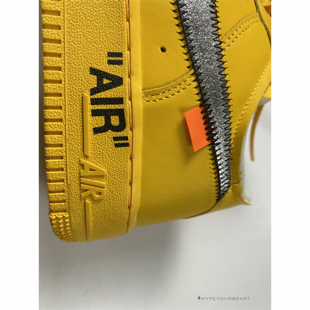 HypeYourBeast Off White X Air Force 1 Low ‘Yellow’