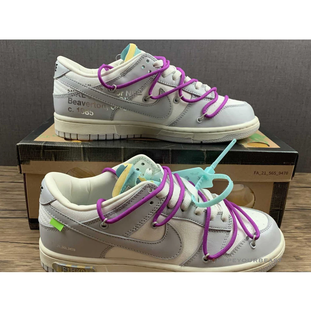 HypeYourBeast Off White X Nike Dunk Low ‘Dear Summer – 48/50’