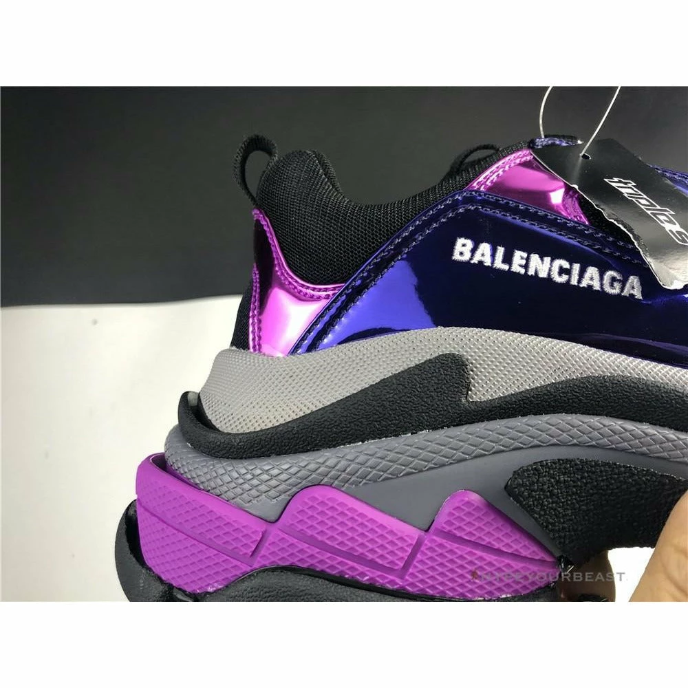 Ba*len*cia*ga triple s purple / pink