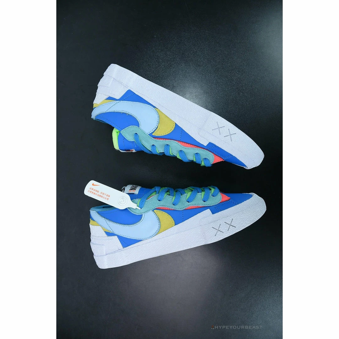 HypeYourBeast Nike Blazer Low Sacai KAWS Blue