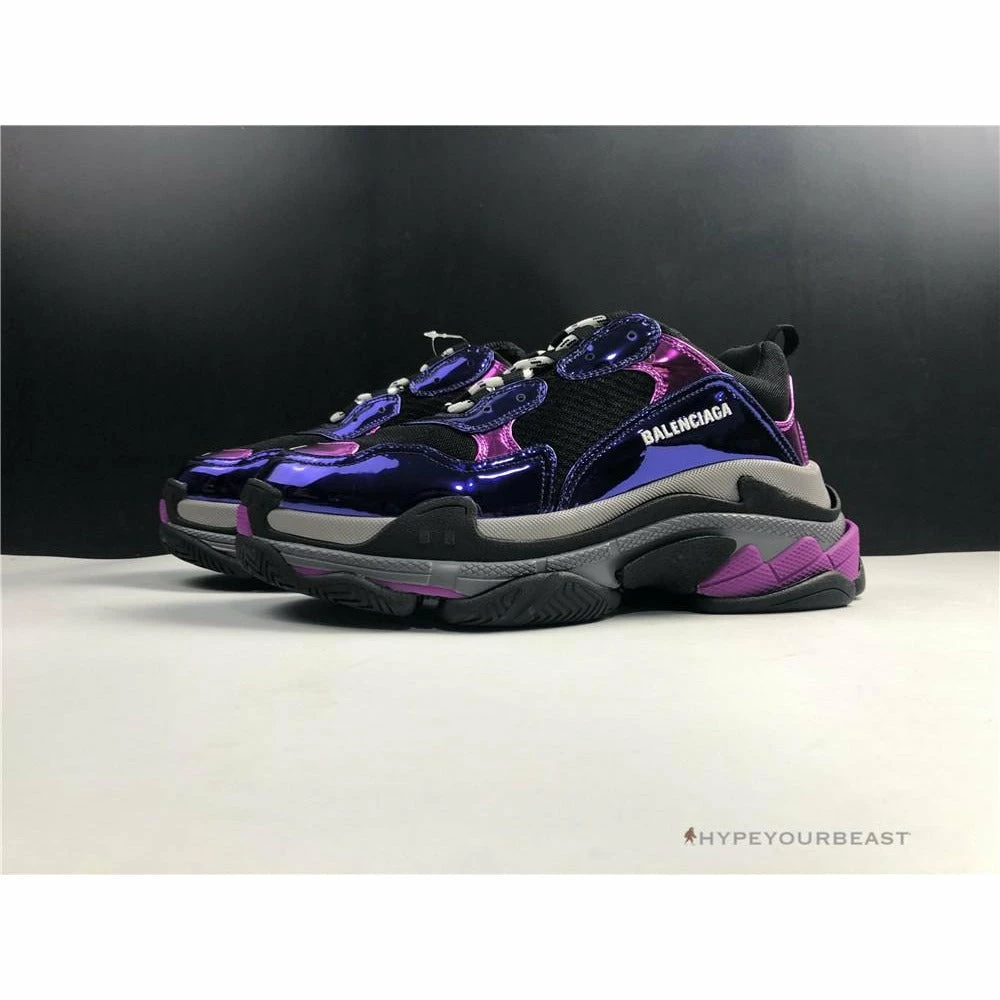 Ba*len*cia*ga triple s purple / pink