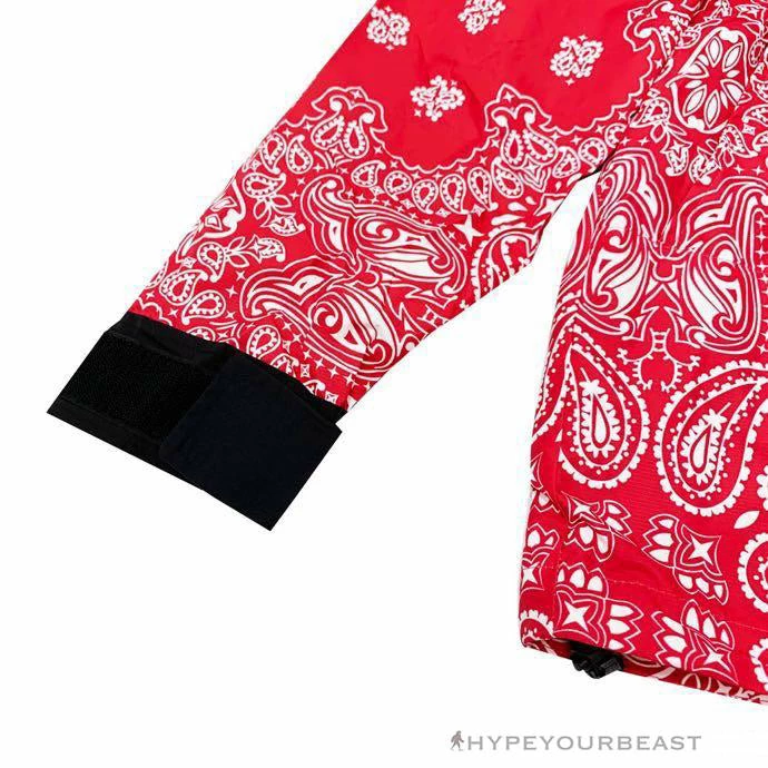 hypeyourbeast S*p*e x t*f bandana jacket red