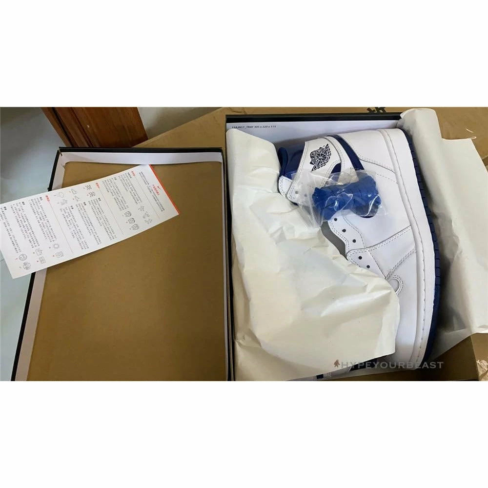 Air Jordan 1 High ‘OG’ Metallic Navy