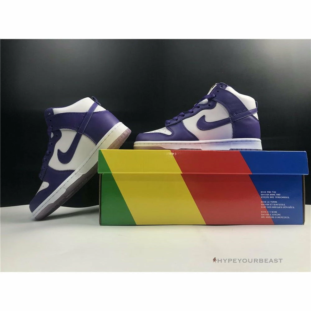 HypeYourBeast Nike SB Dunk High ‘Varsity Purple’