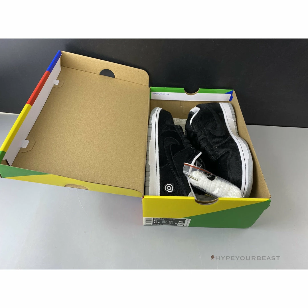 Nike Dunk SB Low Black Medicom Toy