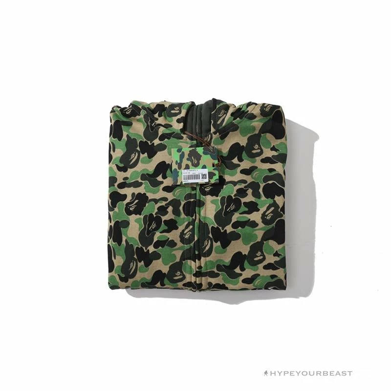 HypeYourBeast BAPE Camo Hoodie Shark Head ‘GREEN’
