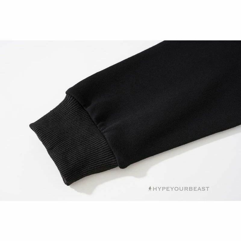 HypeYourBeast Hoodies & Jackets Off-White Green Hoodie – Black
