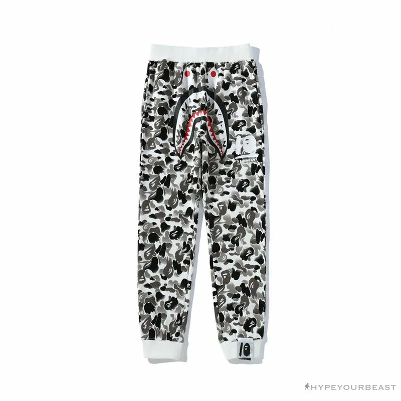 BAPE Chinese Style Ink Camouflage 10th Anniversary Limited Pants ‘WHITE’