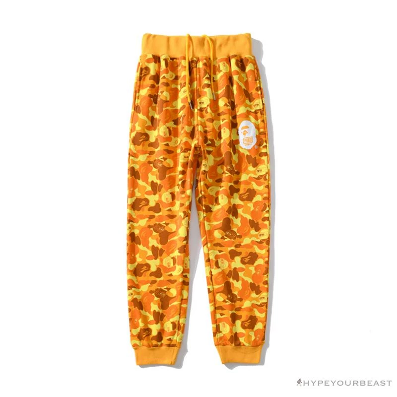 BAPE X PUBG Joint PUBG PUBG Eating Chicken Orange Camouflage Pants