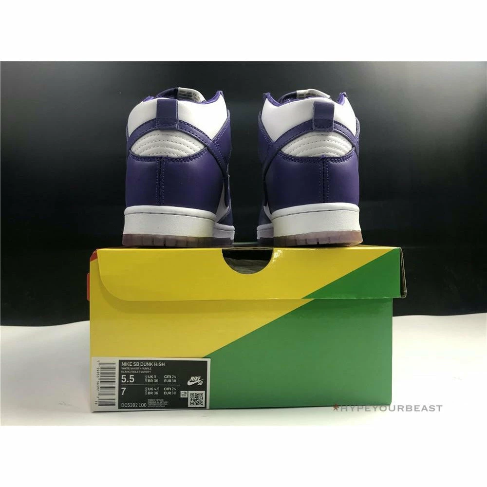 HypeYourBeast Nike SB Dunk High ‘Varsity Purple’
