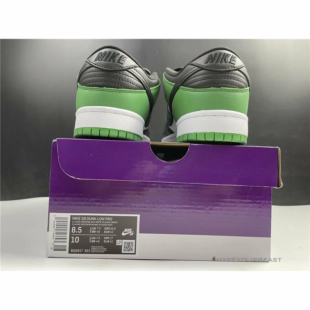 HypeYourBeast Nike SB Dunk Low Classic Green