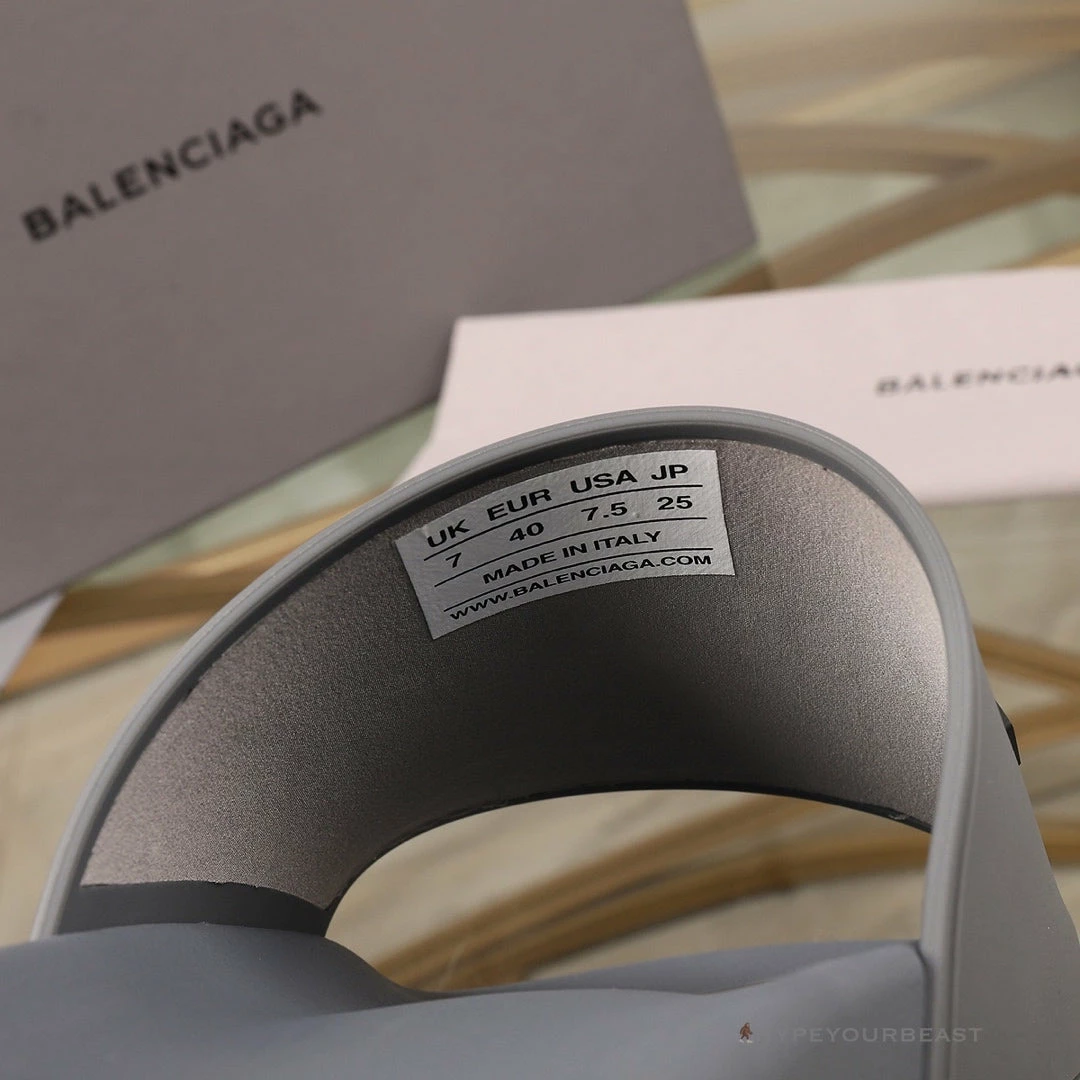 hypeyourbeast Ba*len*cia*ga slides bcg slides grey