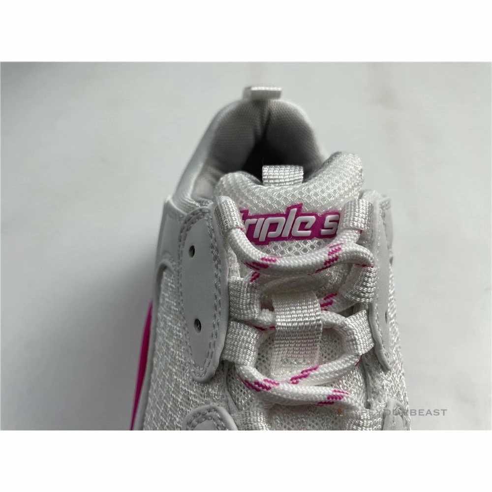 hypeyourbeast Ba*len*cia*ga triple s bcg triple s white pink