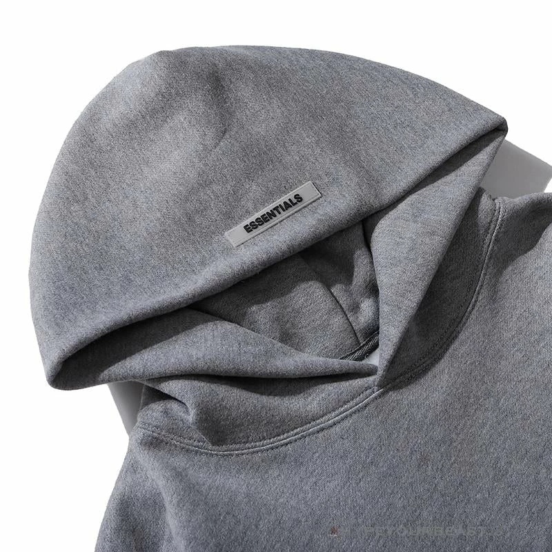 HypeYourBeast Hoodies & Jackets FOG Hoodie Reflective ‘ESSENTIALS’ Dark Gray