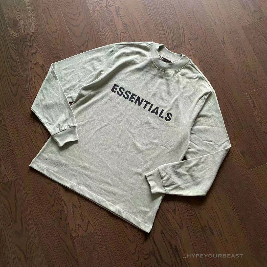 Shirts FOG ‘ESSENTIALS’ Long Sleeve Shirt Cream