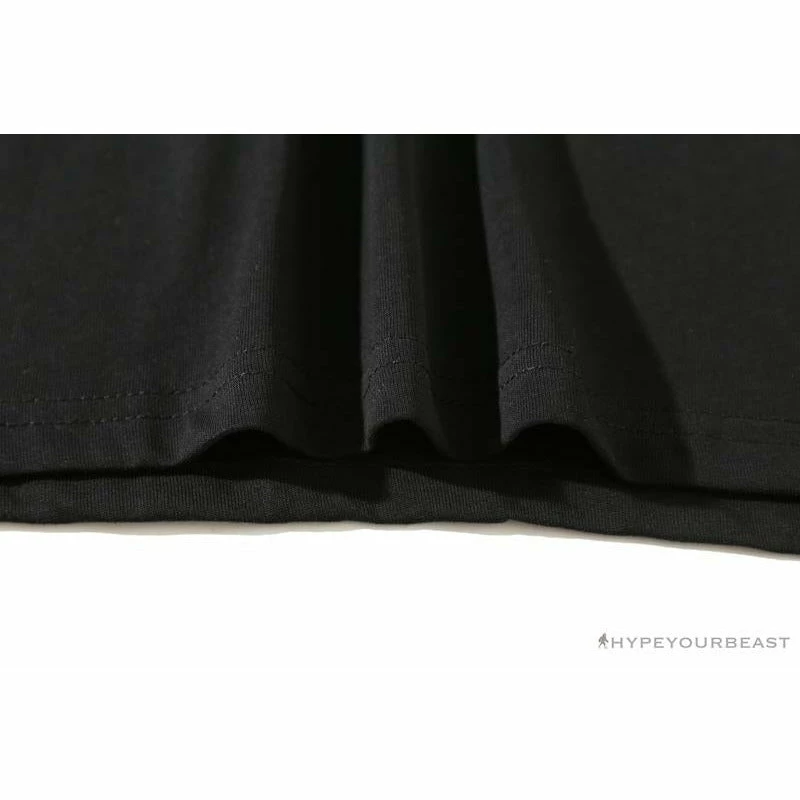 BAPE Baby Milo Sesame Street Plain Tee Shirt ‘BLACK’