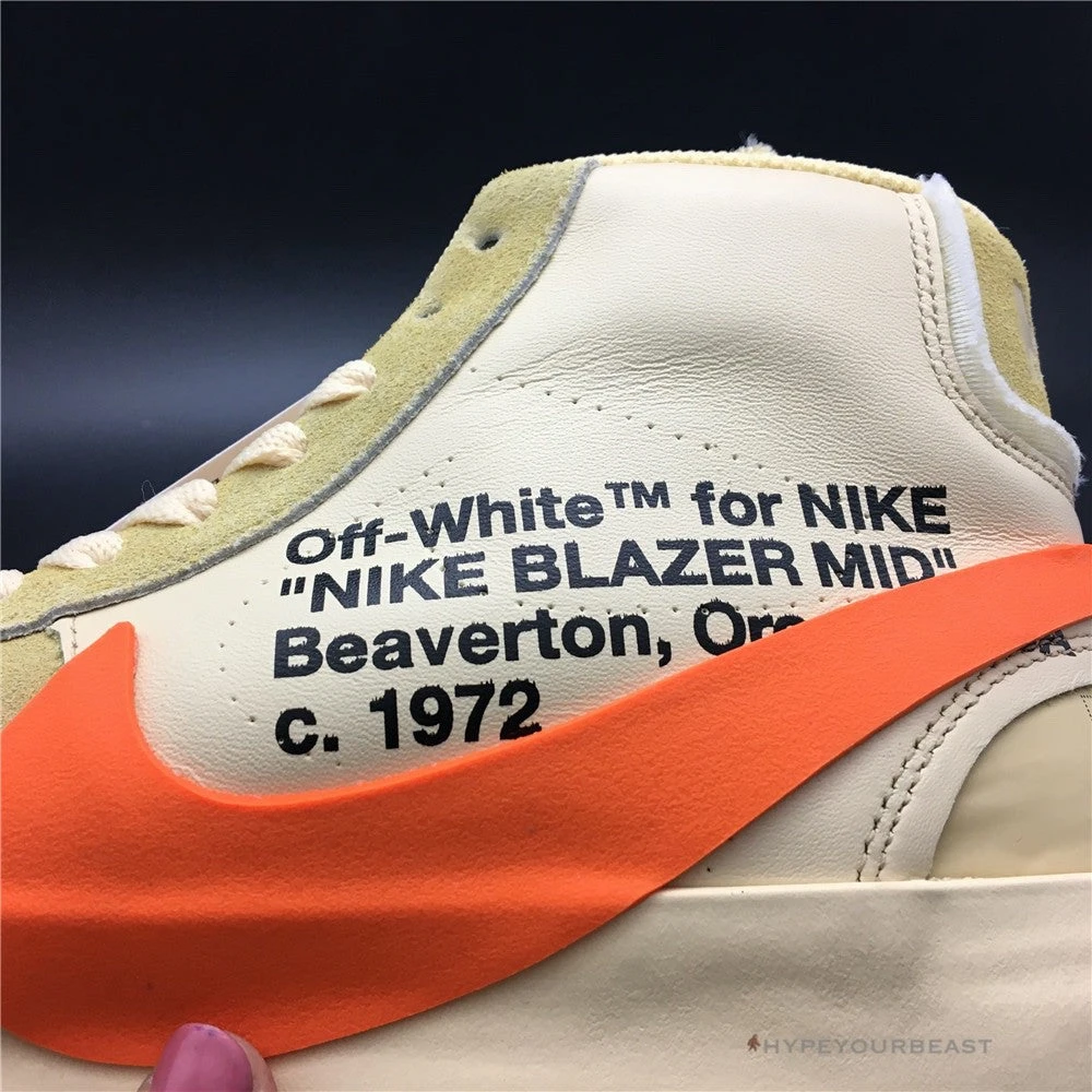 Off White X Nike Mid Blazer “All Hallows Eve”