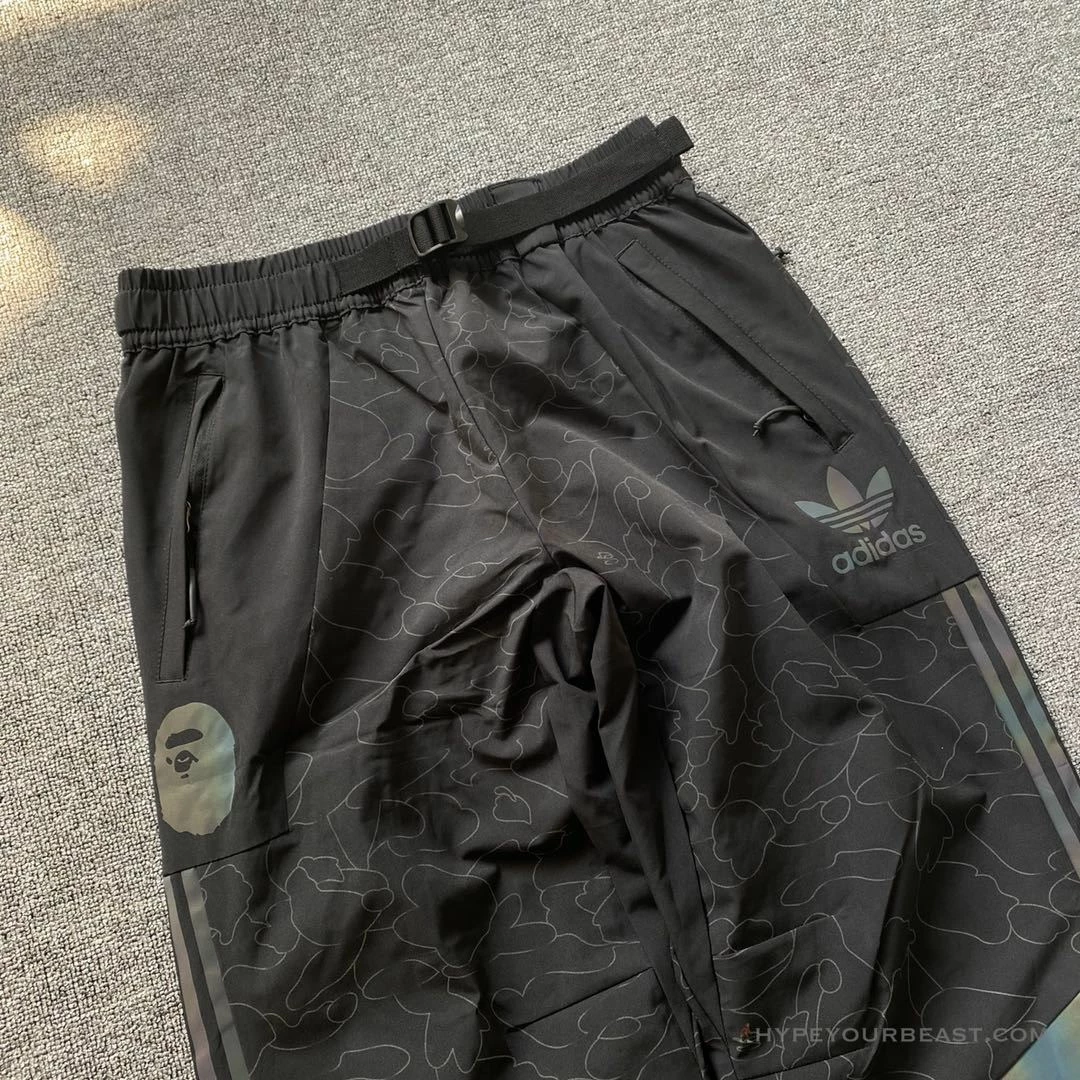 hypeyourbeast clothes bape x Ad*s snowboarding pants