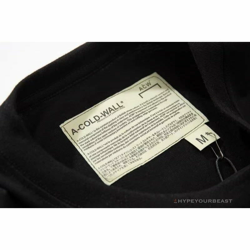 OFF-WHITE ACW Empressed Tee Shirt ‘BLACK’ T-Shirts
