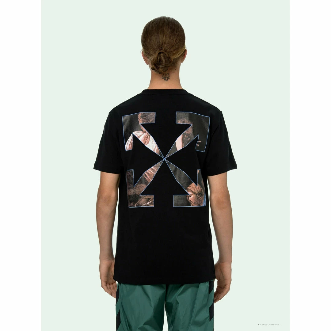 OFF-WHITE New Limited Religious Tee Shirt ‘BLACK’