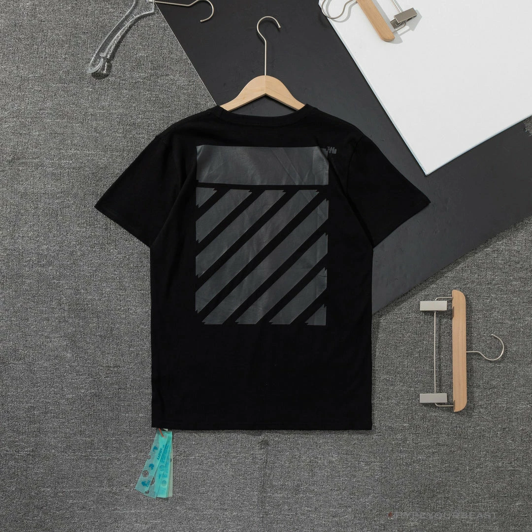 OFF-WHITE Double Tee Shirt ‘BLACK’