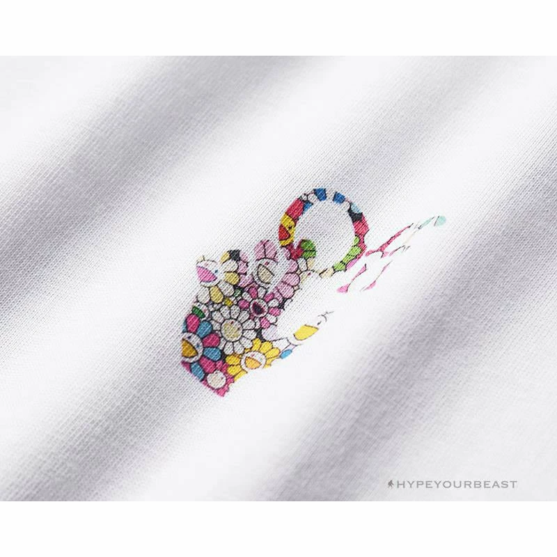 OFF-WHITE Takashi Murakami Chrysanthemum Tee Shirt ‘WHITE’ T-Shirts