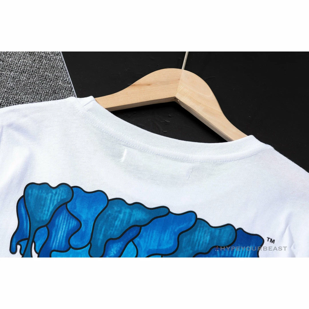 T-Shirts OFF-WHITE Sea Blue Cross Arrow Tee Shirt ‘WHITE’