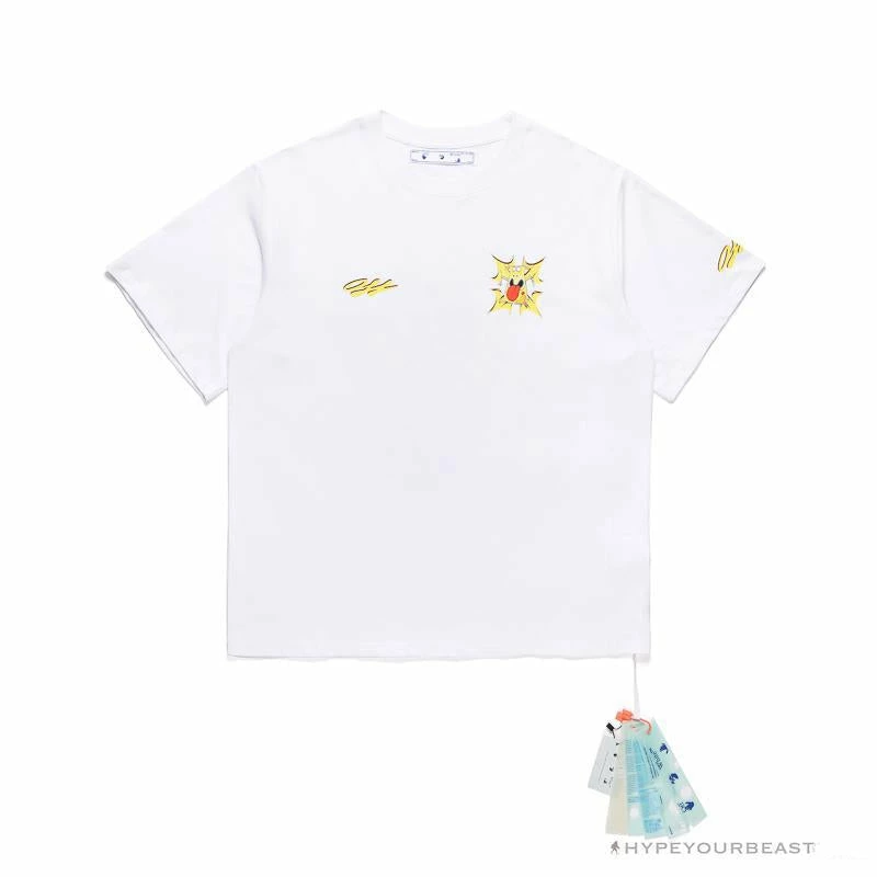 T-Shirts OFF-WHITE Dimensional Arrow Angry Calf Tee Shirt ‘WHITE’