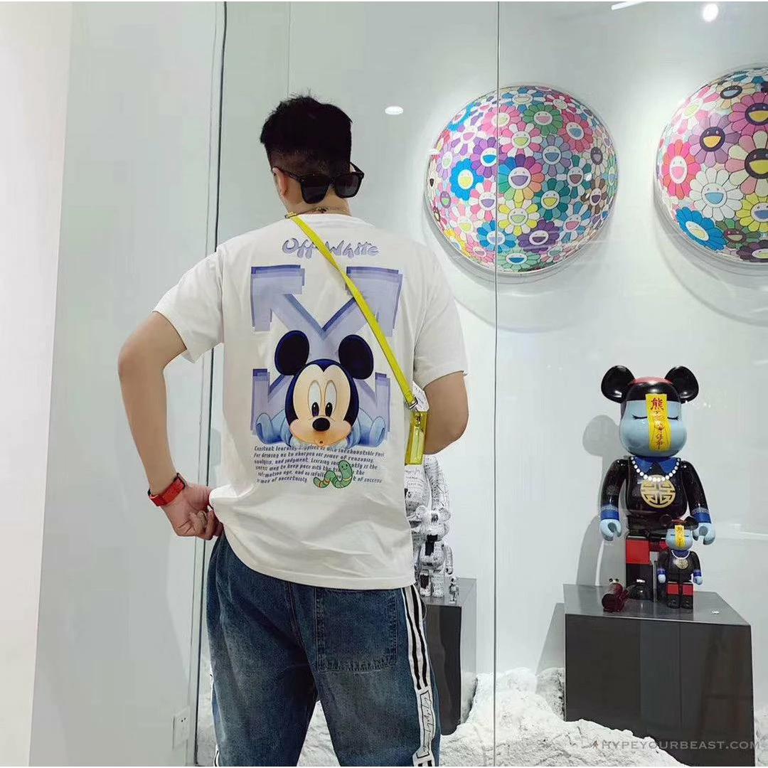OFF-WHITE Disney Spring X Summer Mickey Arrow Tee Shirt ‘WHITE’