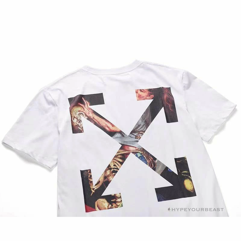 OFF-WHITE Skull Tee Shirt ‘WHITE’