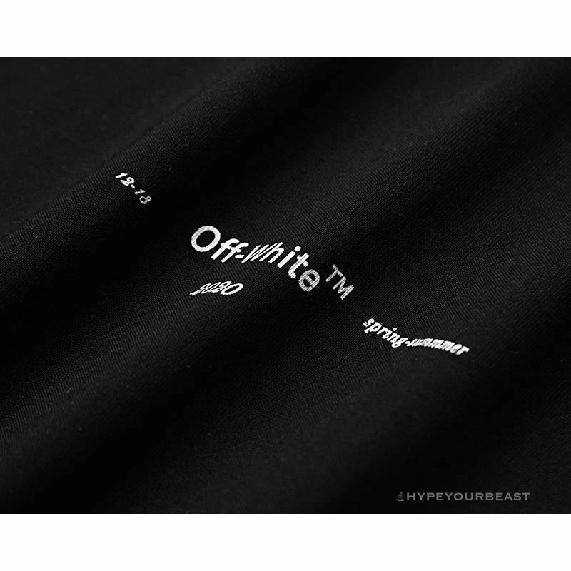 OFF-WHITE Monet Tee Shirt ‘BLACK’