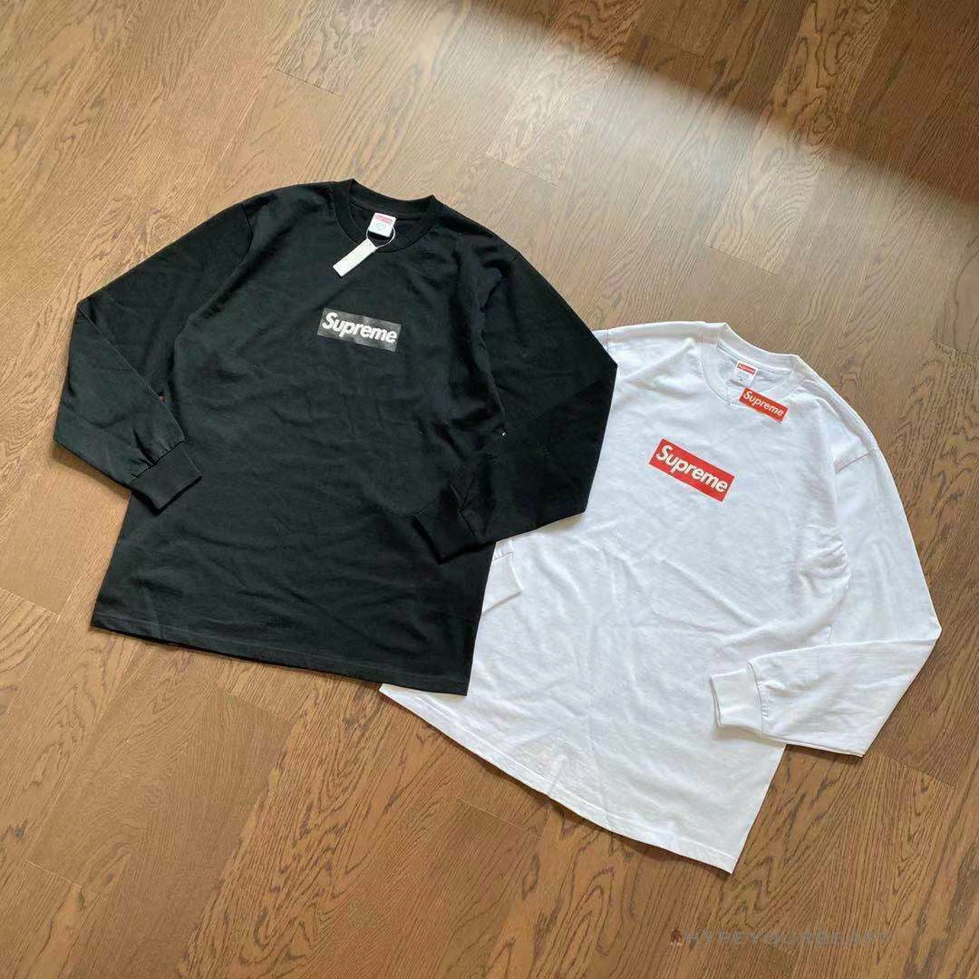 S*p*e long sleeve shirt white