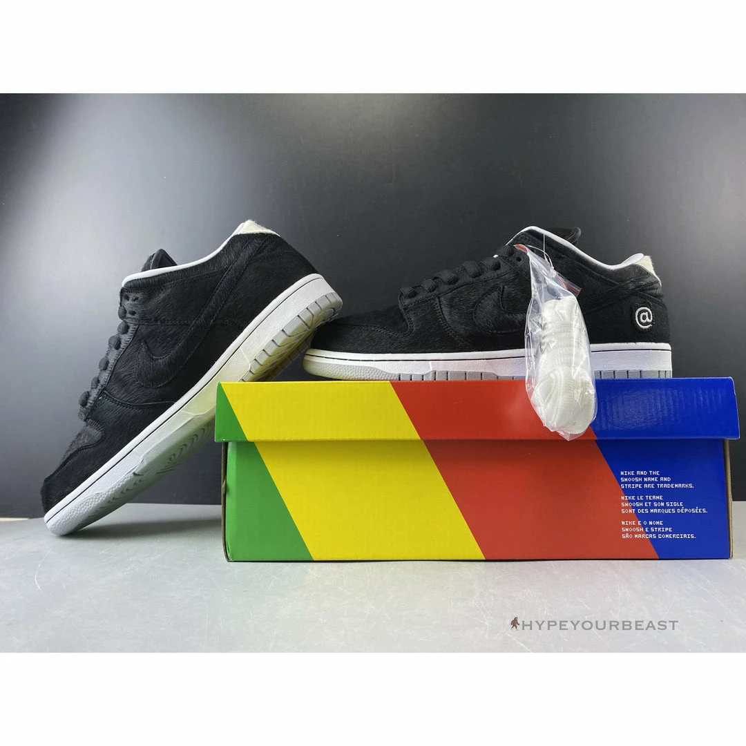 Nike Dunk SB Low Black Medicom Toy