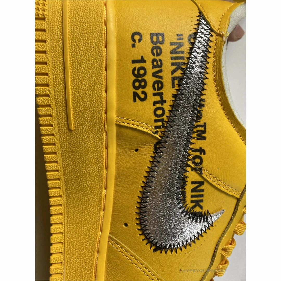 HypeYourBeast Off White X Air Force 1 Low ‘Yellow’