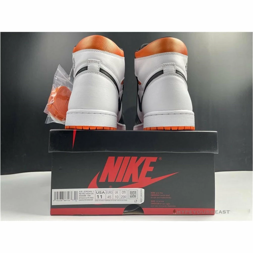 HypeYourBeast Air Jordan 1 Retro High OG ‘Electric Orange’