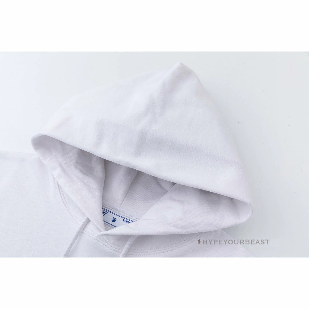 HypeYourBeast Hoodies & Jackets Off White Hoodie Fighter – White