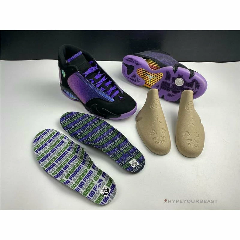HypeYourBeast Air Jordan 14 ‘Doernbecher’ Purple