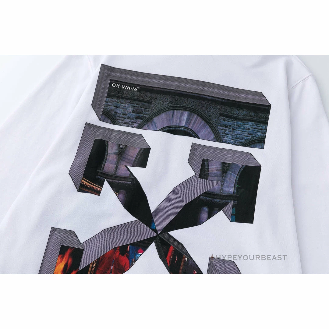 HypeYourBeast Hoodies & Jackets Off White Hoodie Fighter – White